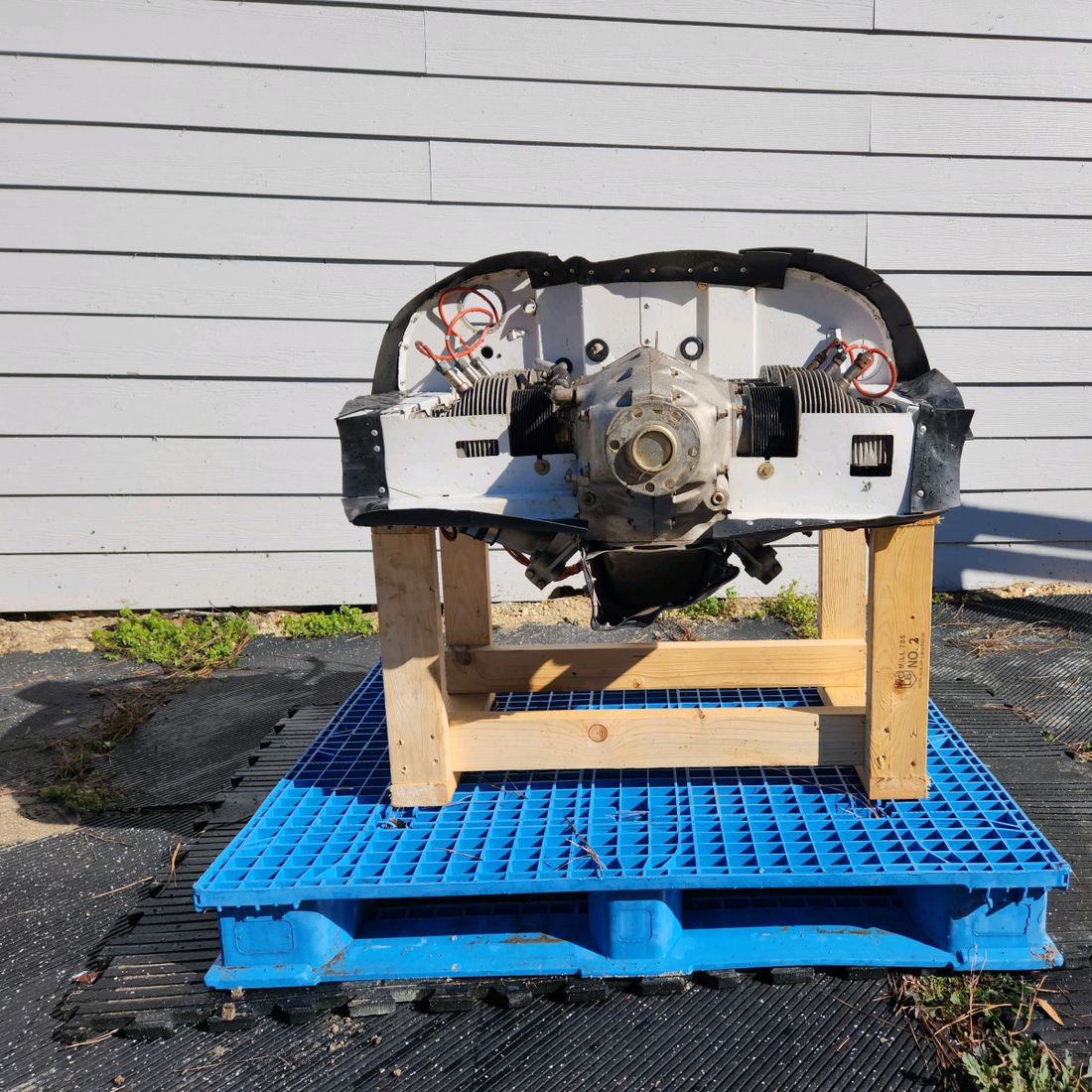 Used aircraft parts for sale, O-300-D Continental O-300-D Cessna 172E Aircraft Engine (Prop-Strike) 285OH