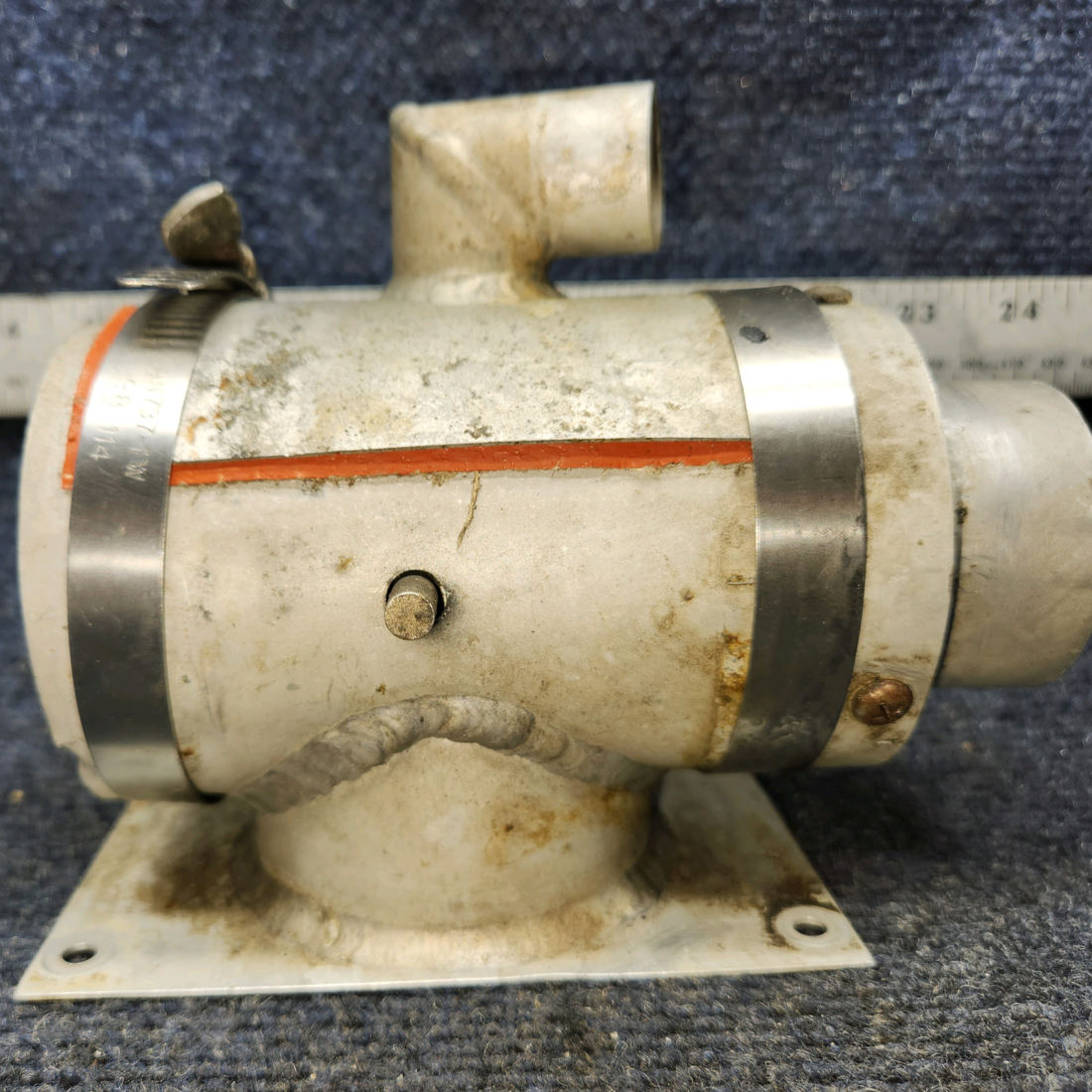 Used aircraft parts for sale, 35-550115-69 Beechcraft F33A CABIN HEAT / VENT VALVE ASSY