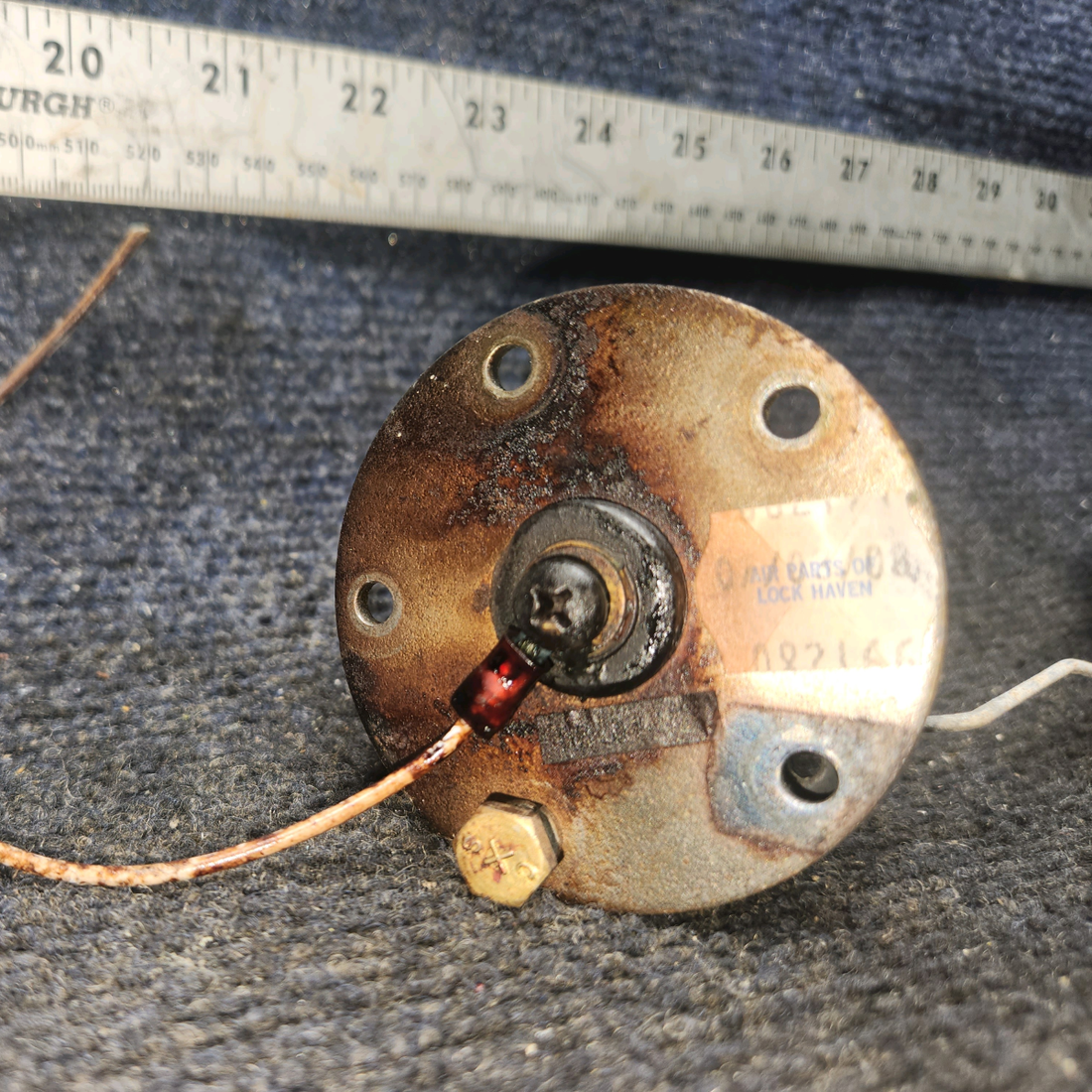 Used aircraft parts for sale, 68101-02 Piper PA28-161 Fuel Tank Sender