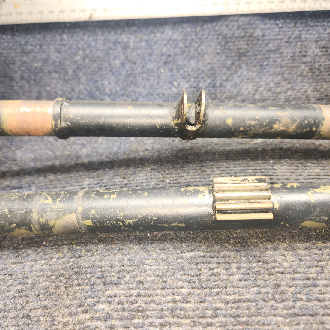 Used aircraft parts for sale, 2467001-2, 2467001-1 Cessna C172RG Rudder Bar and Pedal Set –LH/RH