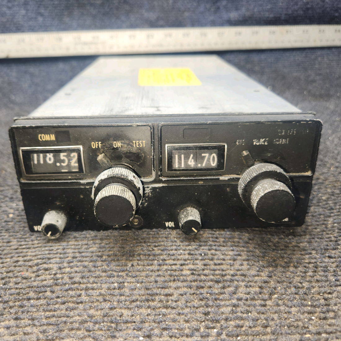 Used aircraft parts for sale, 069-1020-00 Bendix King KX170B Cessna 182G Nav/Com System