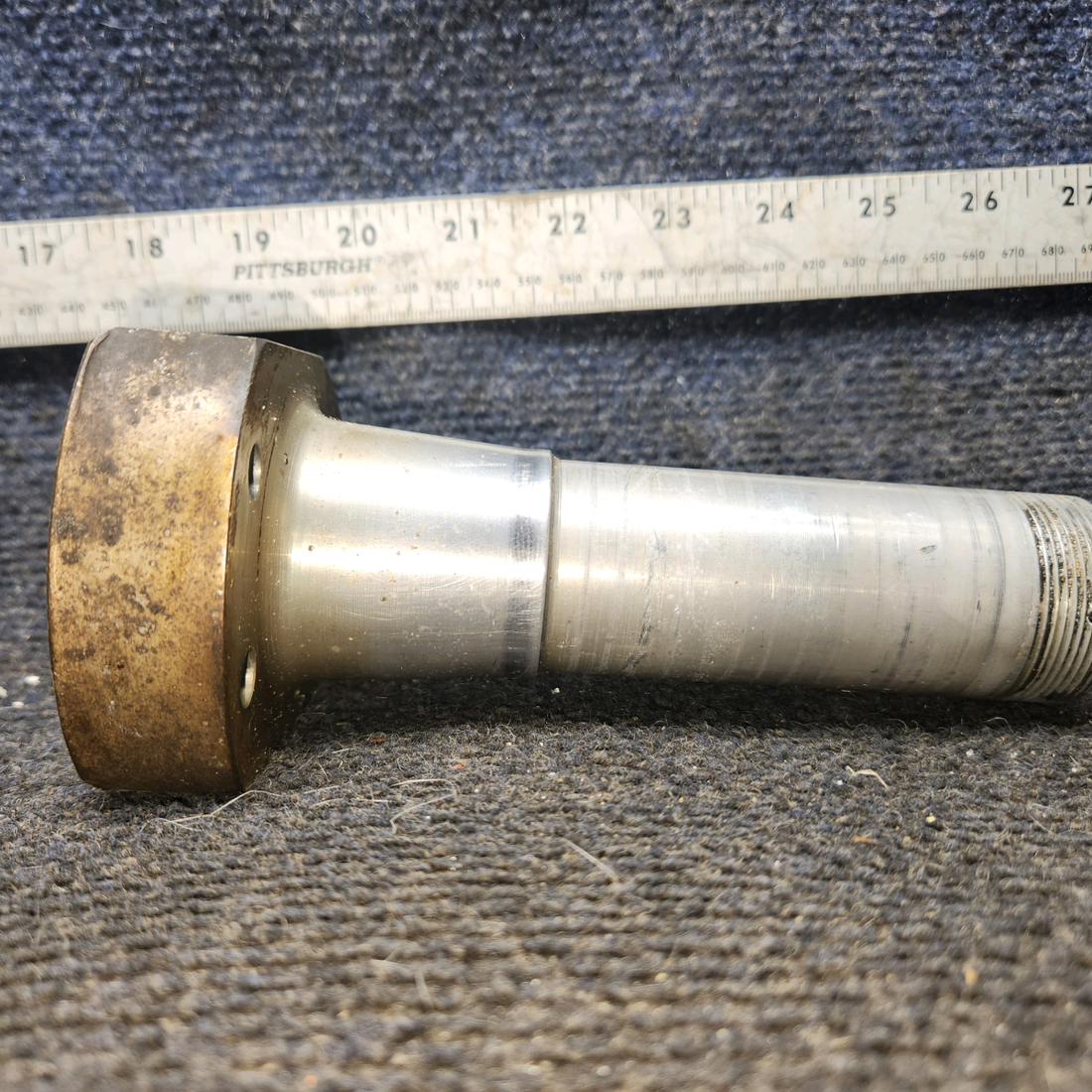 Used aircraft parts for sale, 0541199-1 cessna 172N Main Landing Gear Axle