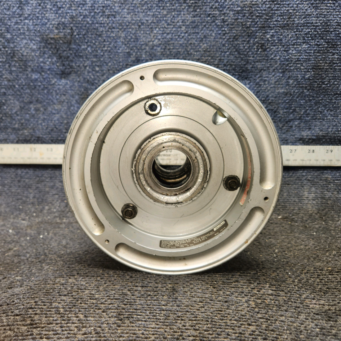 Used aircraft parts for sale, 40-97A Parker cessna 150G Main Gear Wheel Assembly – 6.00-6