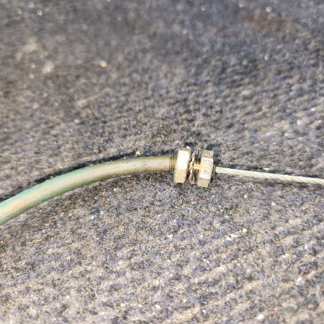 Used aircraft parts for sale, 0813150-55 Cessna 172E Parking Brake Handle Assy