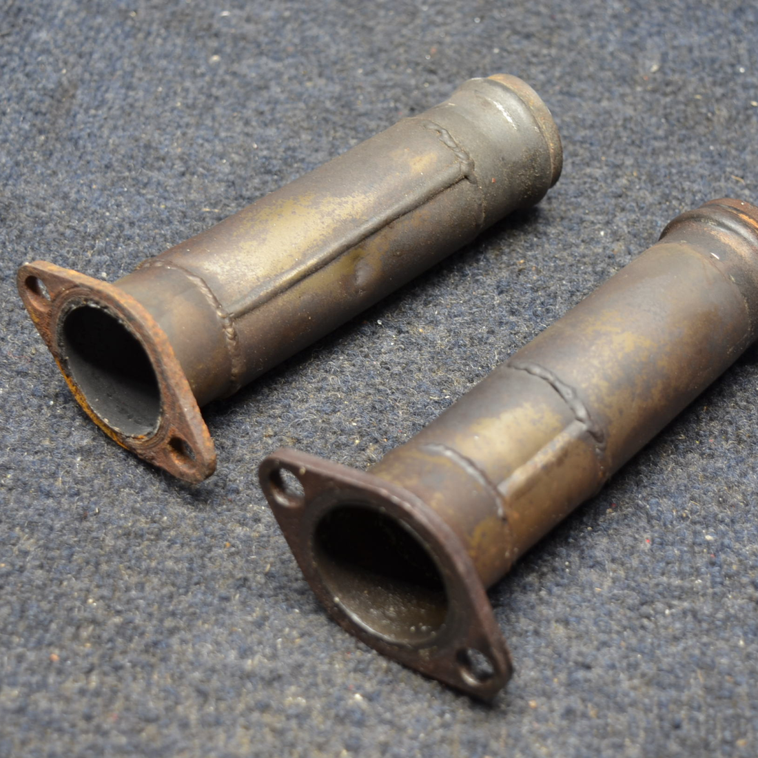 Used aircraft parts for sale, 0550176-13 Continental  [part_model] Cessna C175 CURVED EXHAUST RISER PRICE PER EACH