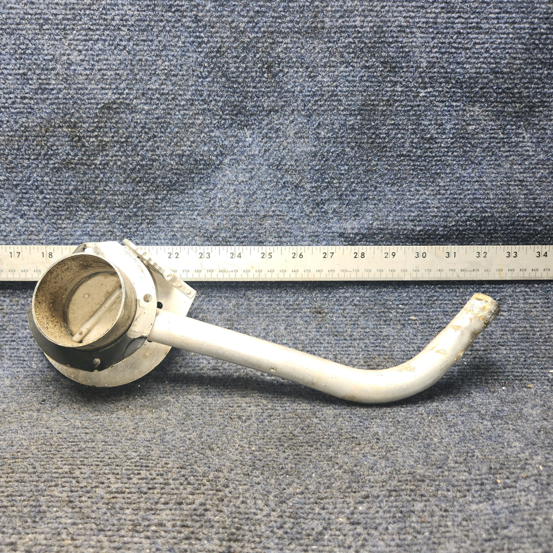 Used aircraft parts for sale, 68416-001 Piper PA28-140 Cabin Air Vent Valve Assy Forward RH