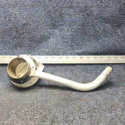 Used aircraft parts for sale, 68416-001 Piper PA28-140 Cabin Air Vent Valve Assy Forward RH