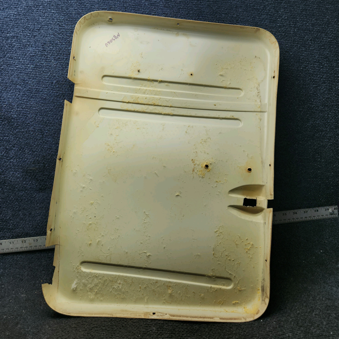 Used aircraft parts for sale, 0700114-35 Cessna 172F Baggage Door Panel