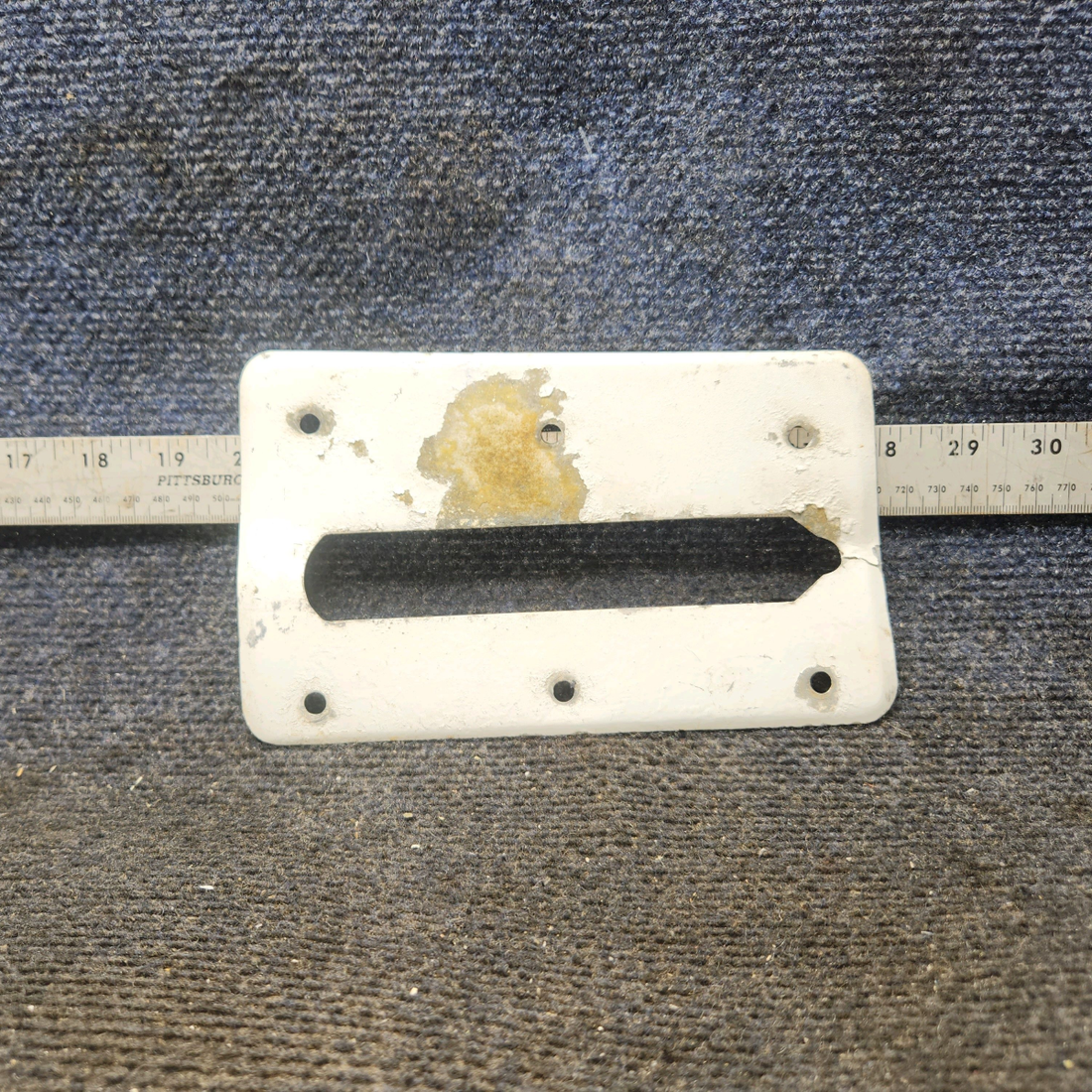 Used aircraft parts for sale, 0511071-4 Cessna 172F Plate Landing Gear Fillet - RH (Corrosion)