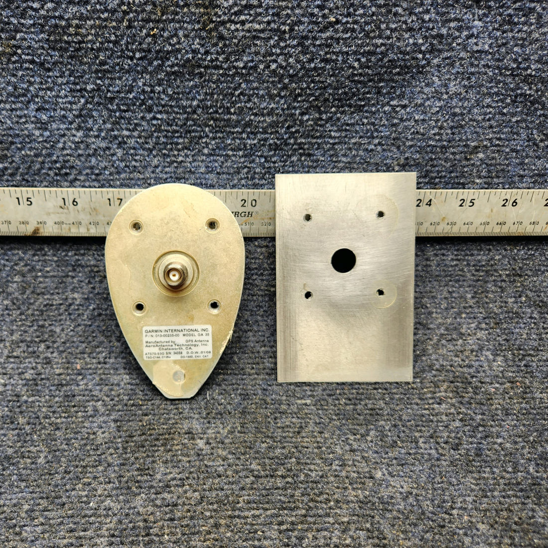 Used aircraft parts for sale, 0713026-4 CESSNA 172K PUSH PULL SWITCH ASSEMBLY "PRICE PER EACH"