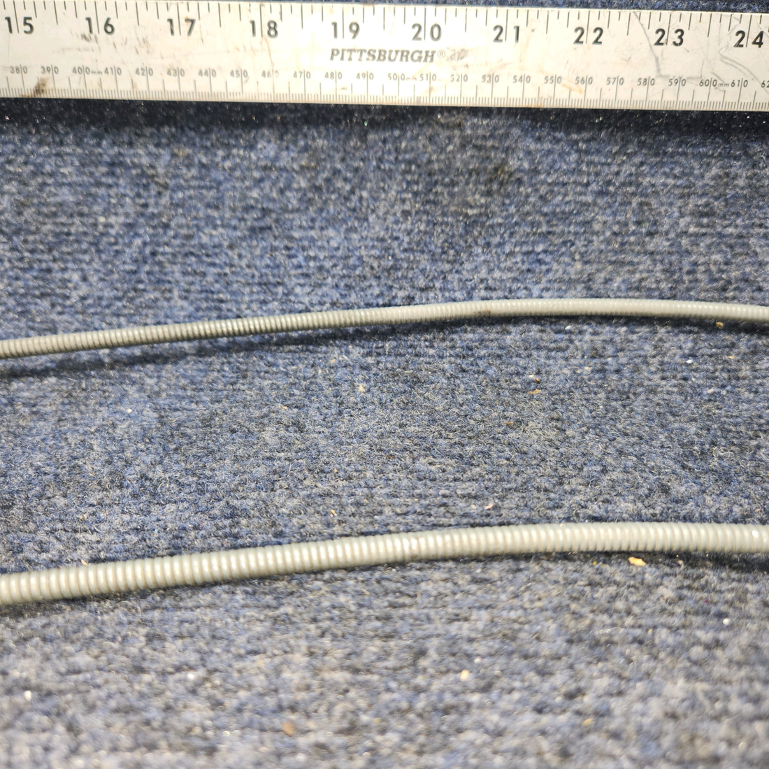 Used aircraft parts for sale, 9860065-1 Cessna 172RG Cable Assy Upper Aft Pin 34" -  Price Per Each