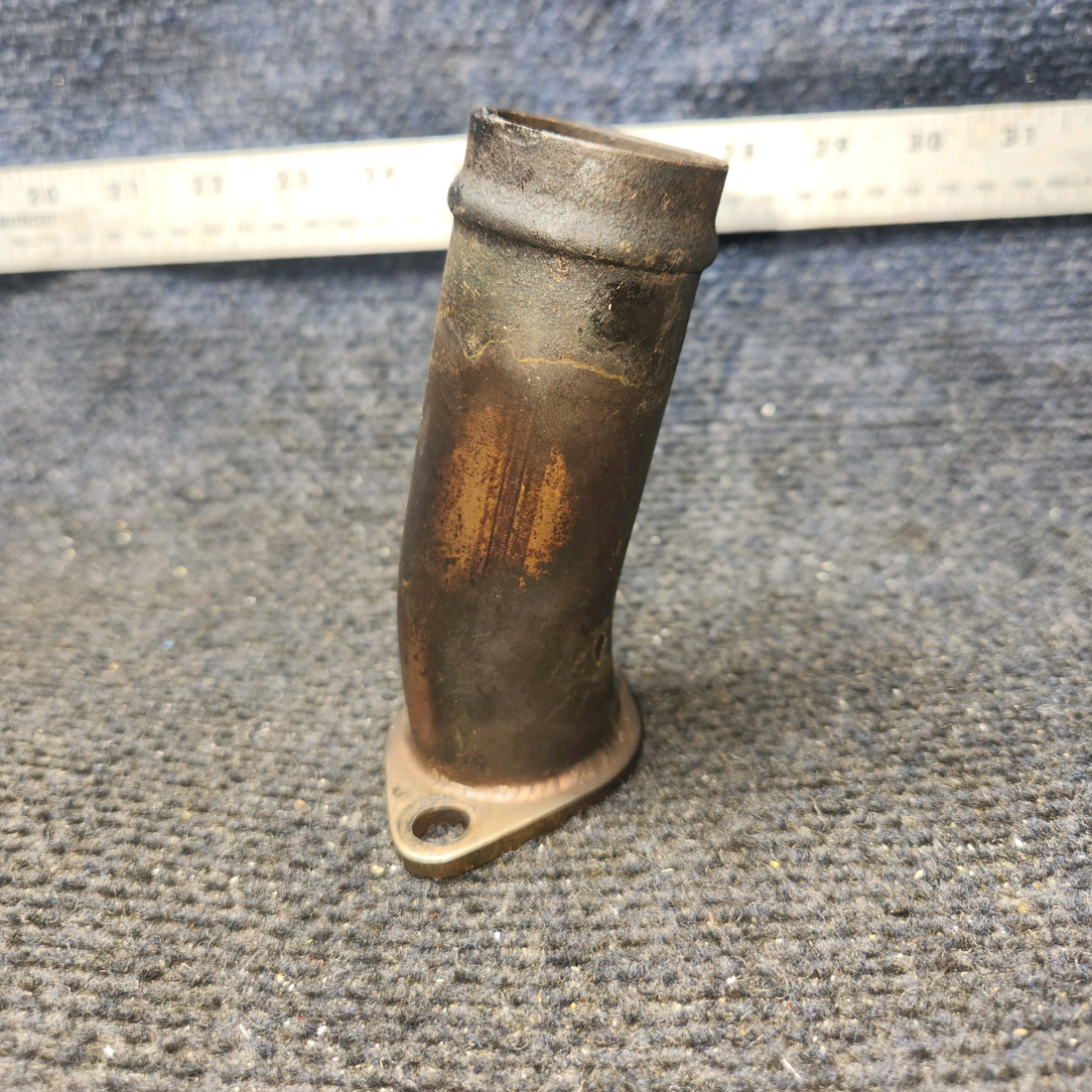 Used aircraft parts for sale, 0550176-57 Continental O-300-D Cessna 172F Exhaust Curved Riser