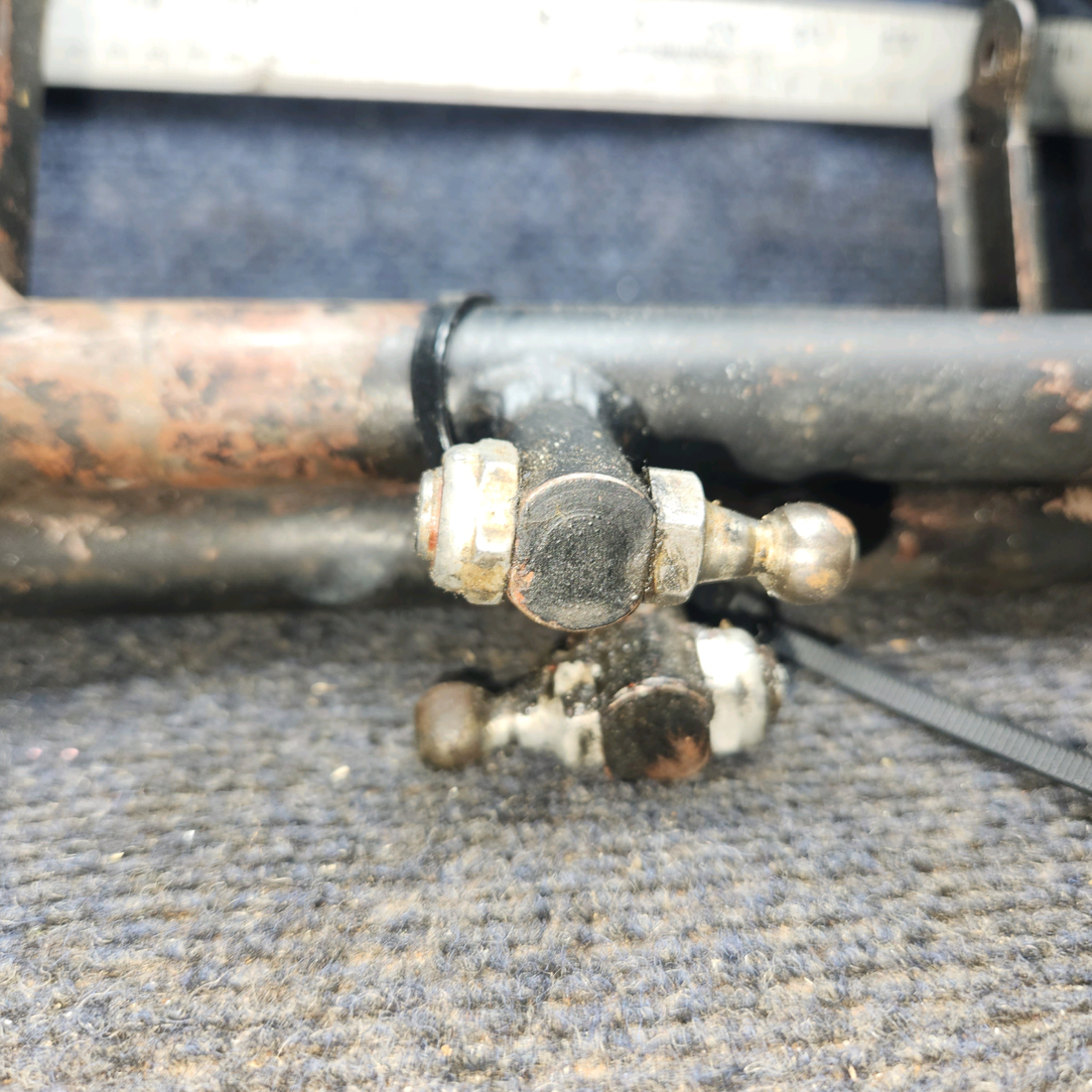 Used aircraft parts for sale, 0310453 Cessna 172 Rudder Pedal / Weld Installation LH & RH