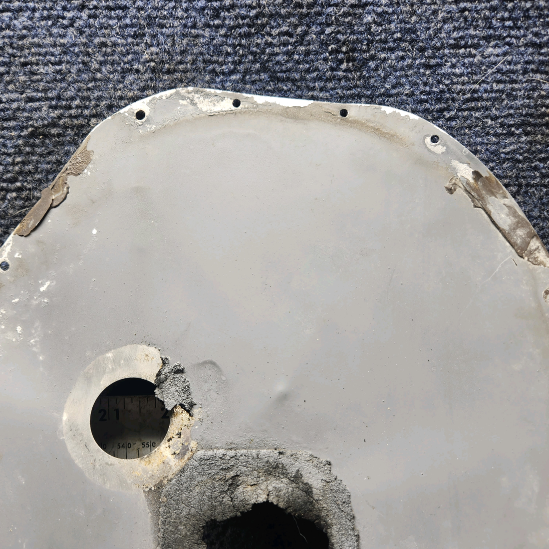 Used aircraft parts for sale, 65494-000 piper PA-28-181 Aft Fuselage Closeout Plate Assembly