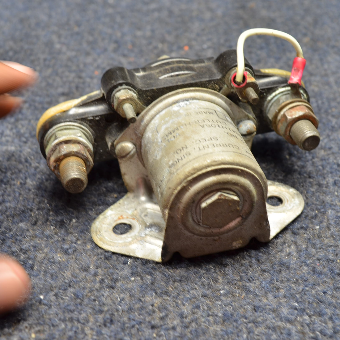 Used aircraft parts for sale, 6041H105A Cessna C175 CUTLER-HAMMER RELAY 12 VOLTS