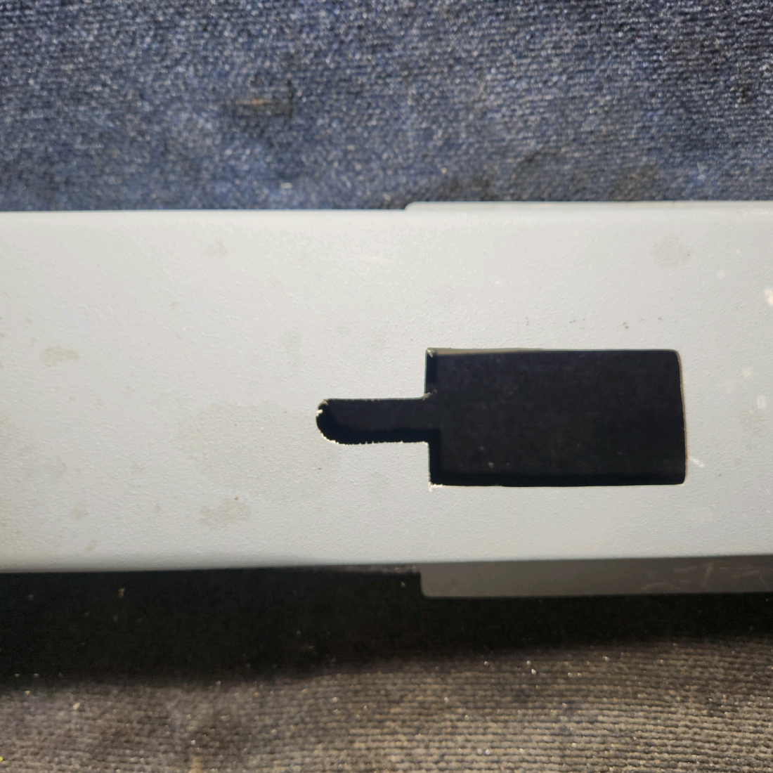 Used aircraft parts for sale, SA55-19 Selkirk Aviation Cessna 172E Flap Tunnel Cover