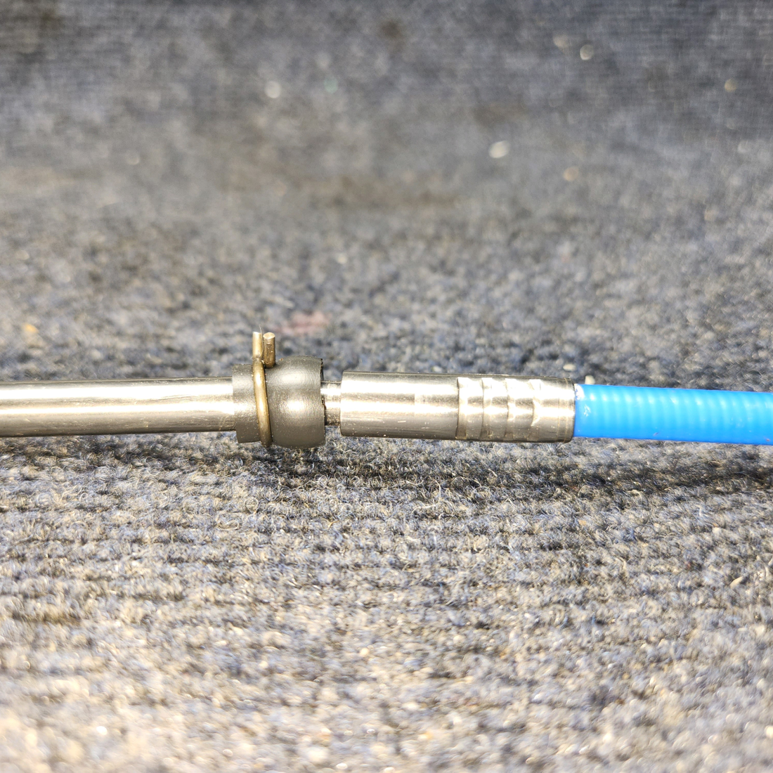 Used aircraft parts for sale, 67639-008 Piper PA28-140 Throttle Control Cable L: 44”