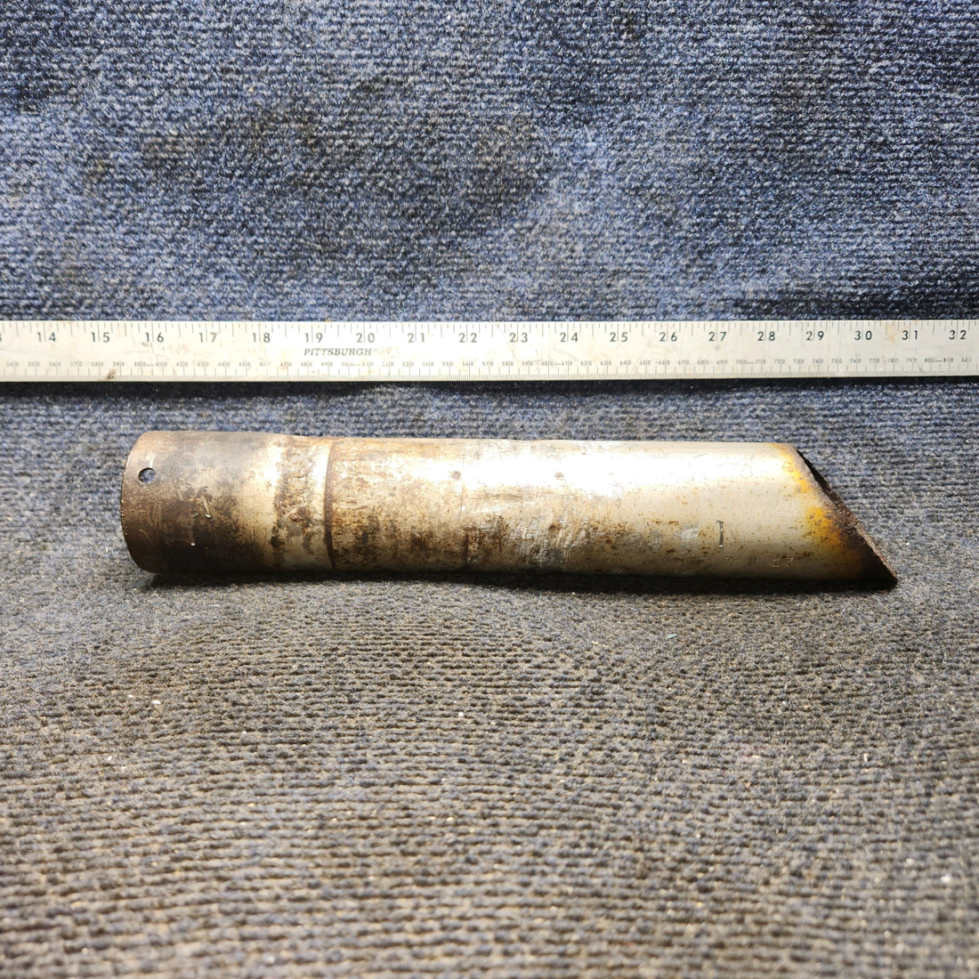 Used aircraft parts for sale, 0550176-54 Cessna 172F Tailpipe Assembly