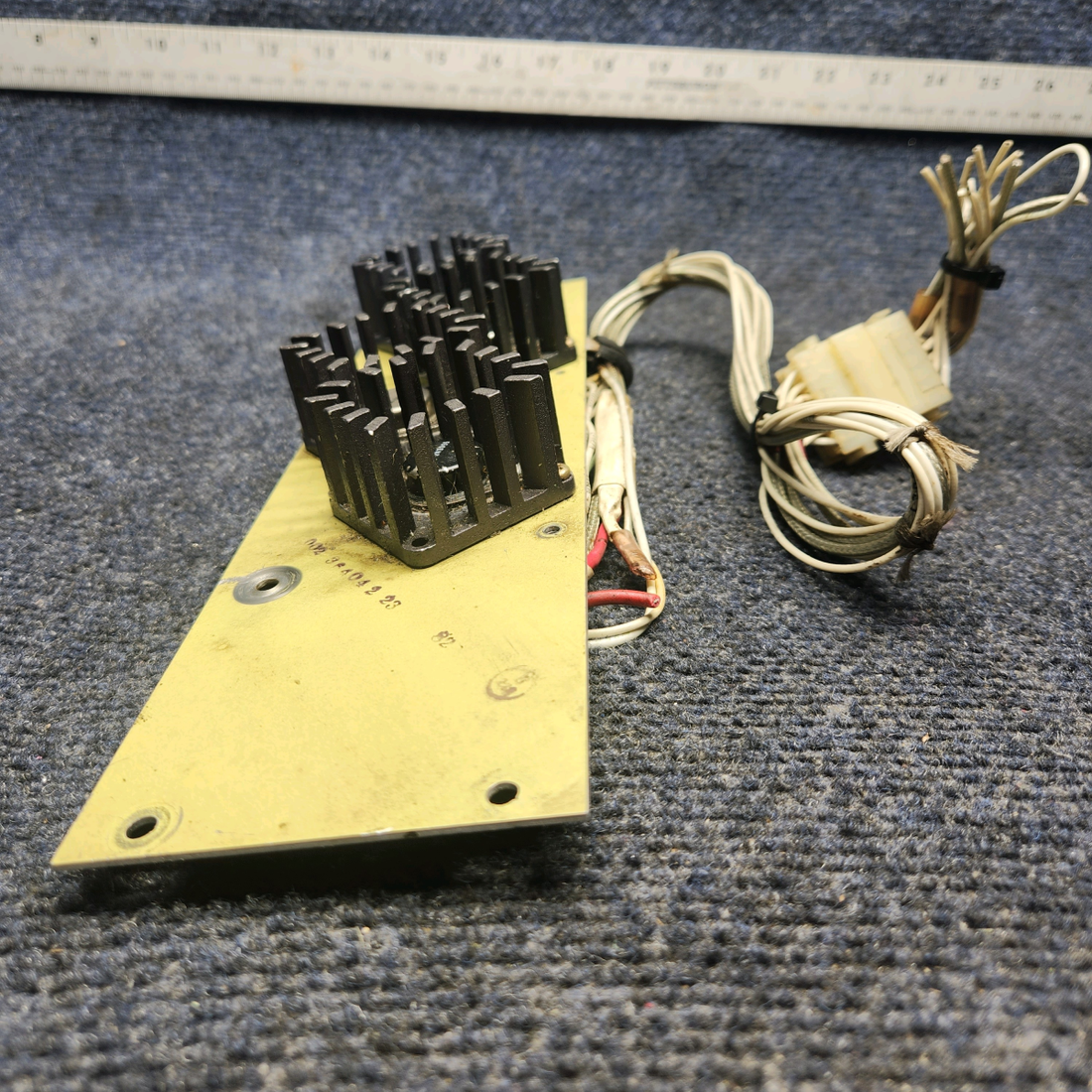 Used aircraft parts for sale, 50-364308-127 Beechcraft F33A TRANSISTOR ASSEMBLY WITH BRACKET ASSEMBLY