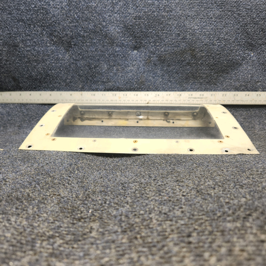 Used aircraft parts for sale, 169-110000-247 Beechcraft A24R Landing Light Window LH / RH