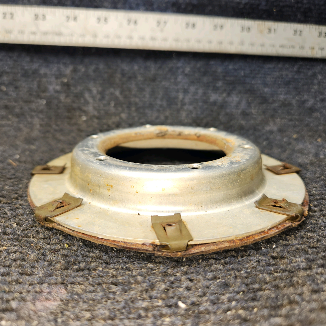 Used aircraft parts for sale, 0523529-1 Cessna 172E Fuel Tank Adapter Assembly