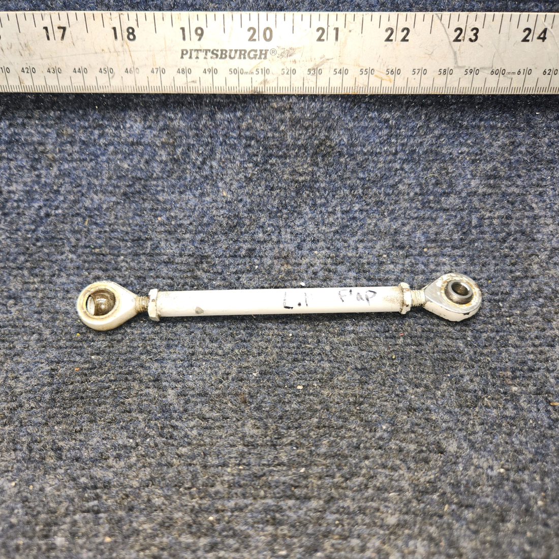 Used aircraft parts for sale, 169-524047-7 Beechcraft A24R Flap Control Tube Assembly LH or RH