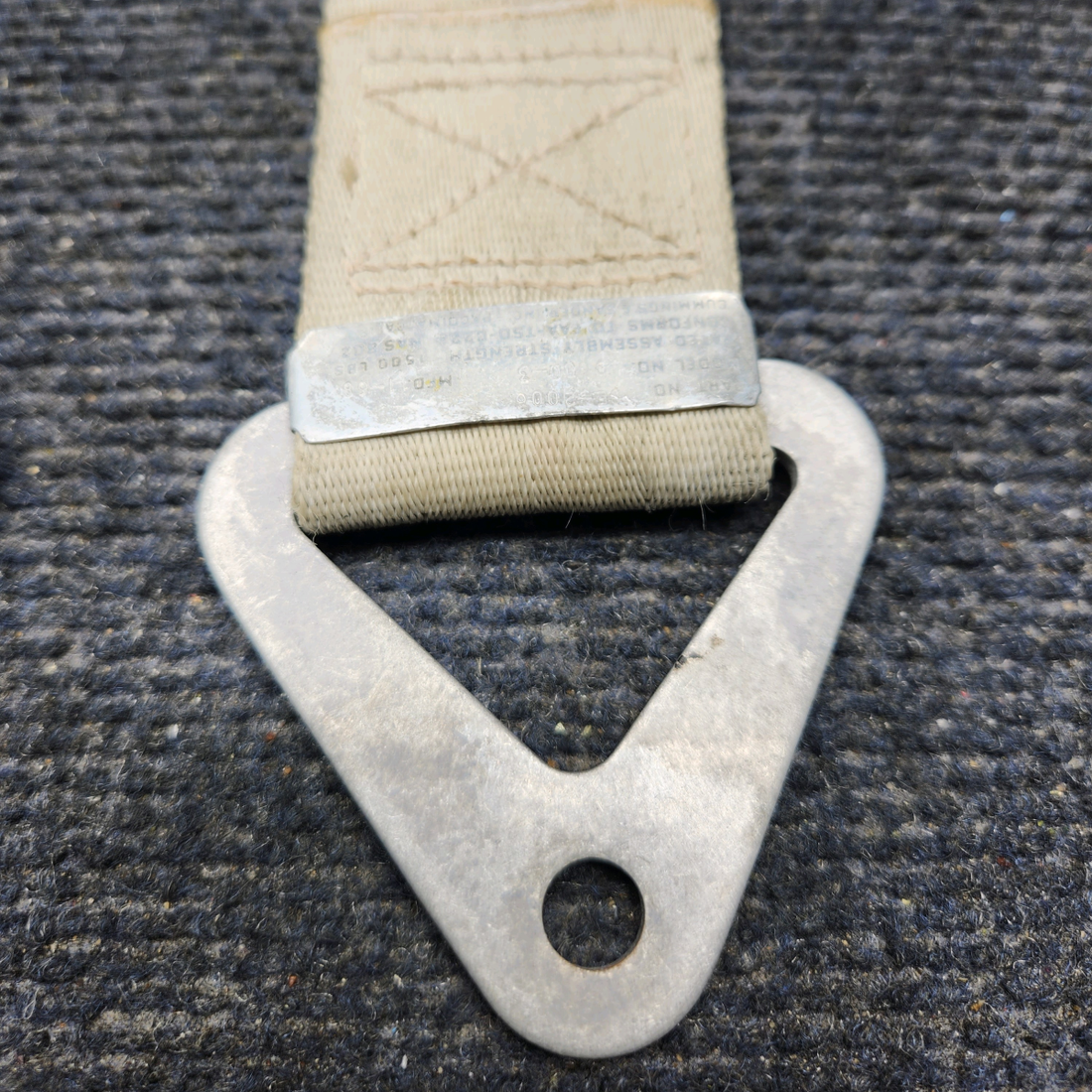 Used aircraft parts for sale, BE-2006 Beechcraft A24R Seatbelt Beige SEE PHOTOS FOR DETAILS