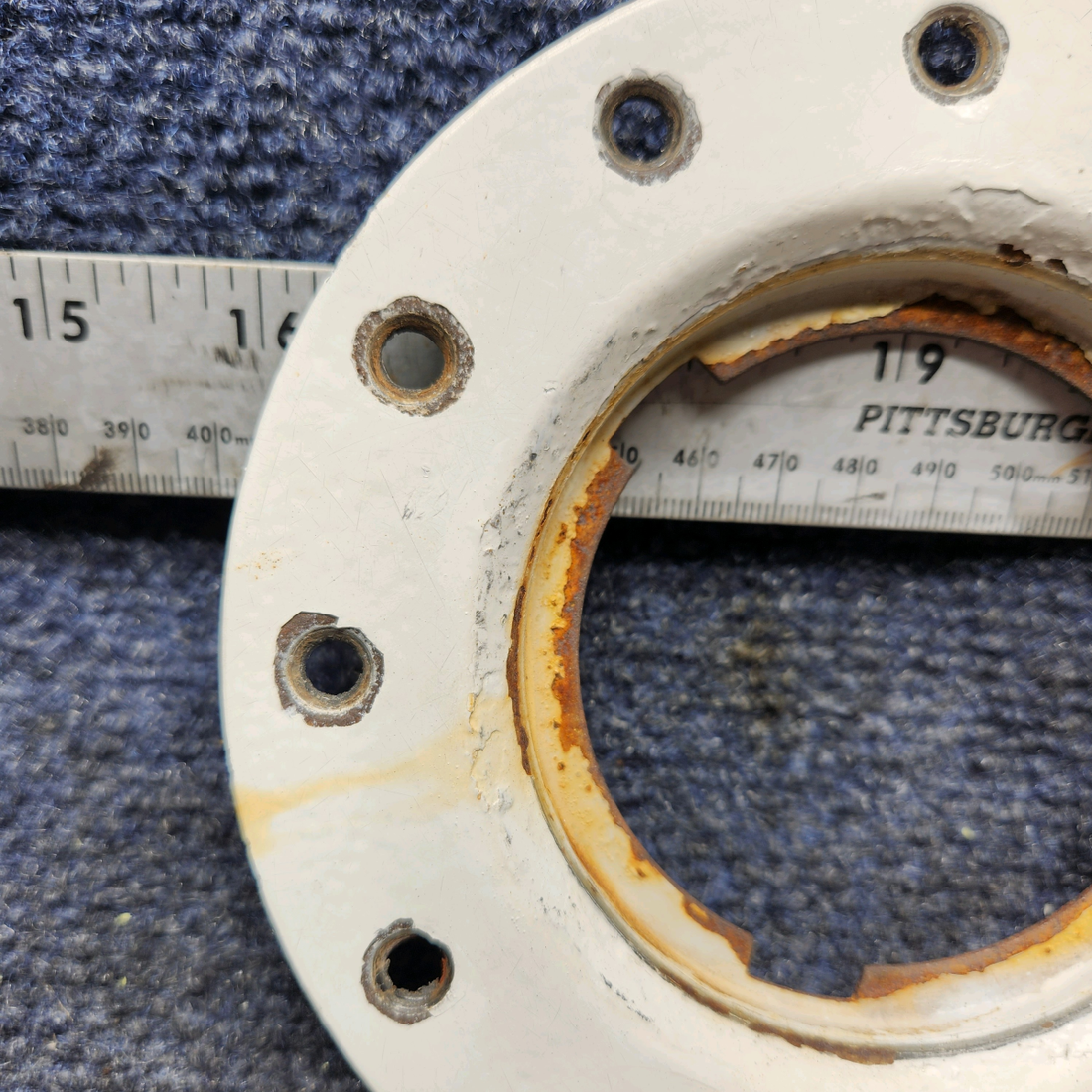 Used aircraft parts for sale, 169-380024-3 Beechcraft A23A Musketeer Custom III FUEL CAP ADAPTER