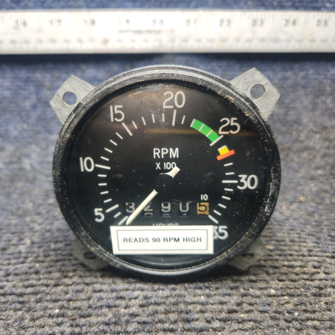 Used aircraft parts for sale, C668020-0208 Cessna 210 Tachometer Indicator RPM