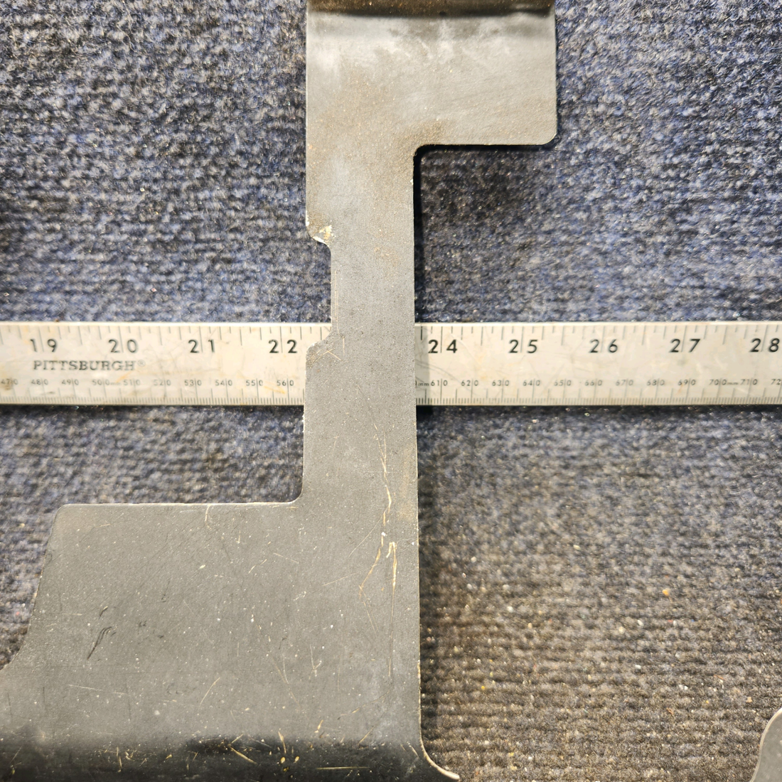 Used aircraft parts for sale, 0513057-1 Cessna 172F Rudder Bar Shield - LH