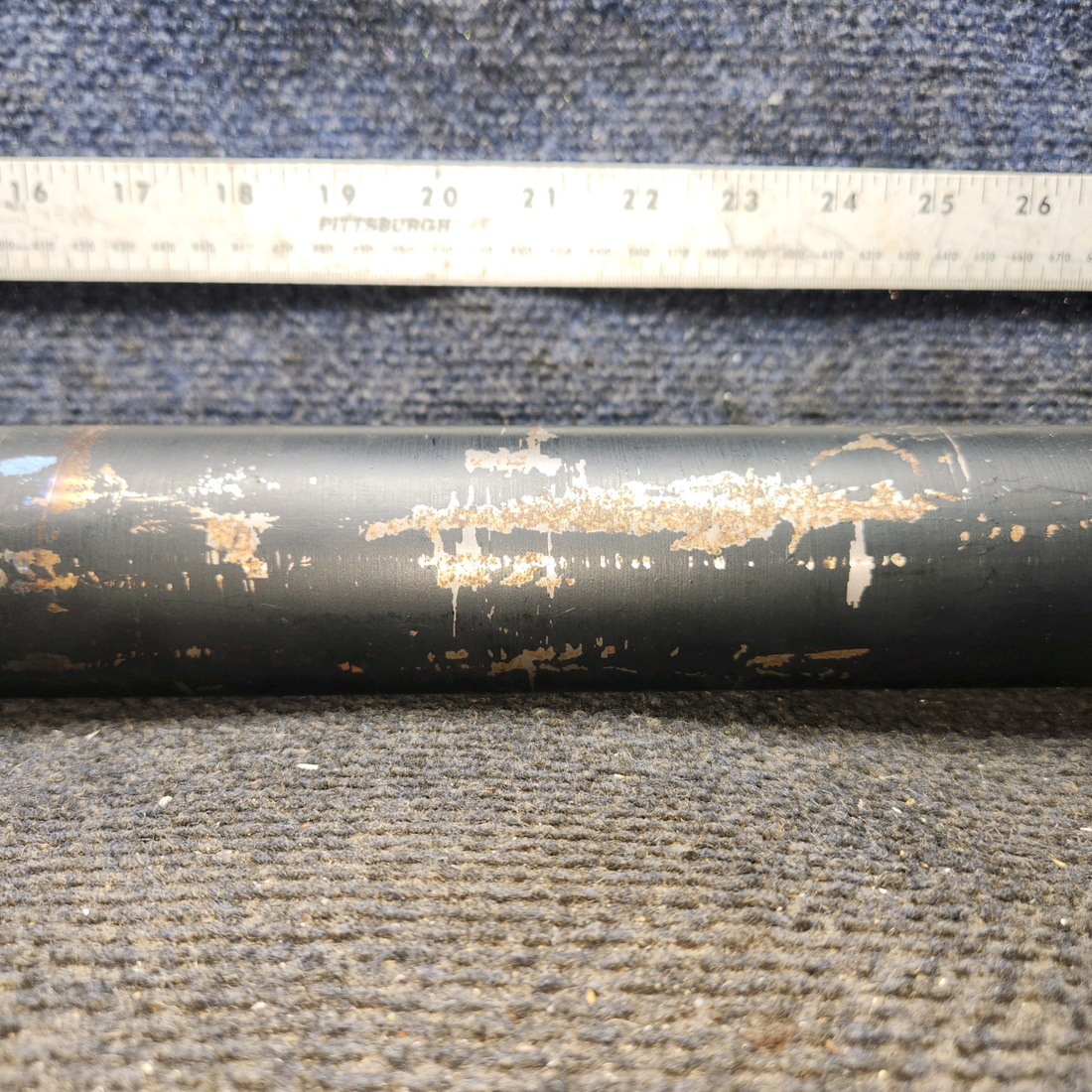 Used aircraft parts for sale, 65888-000 Piper PA-28-140 Nose Gear Outer Upper Tube Assembly