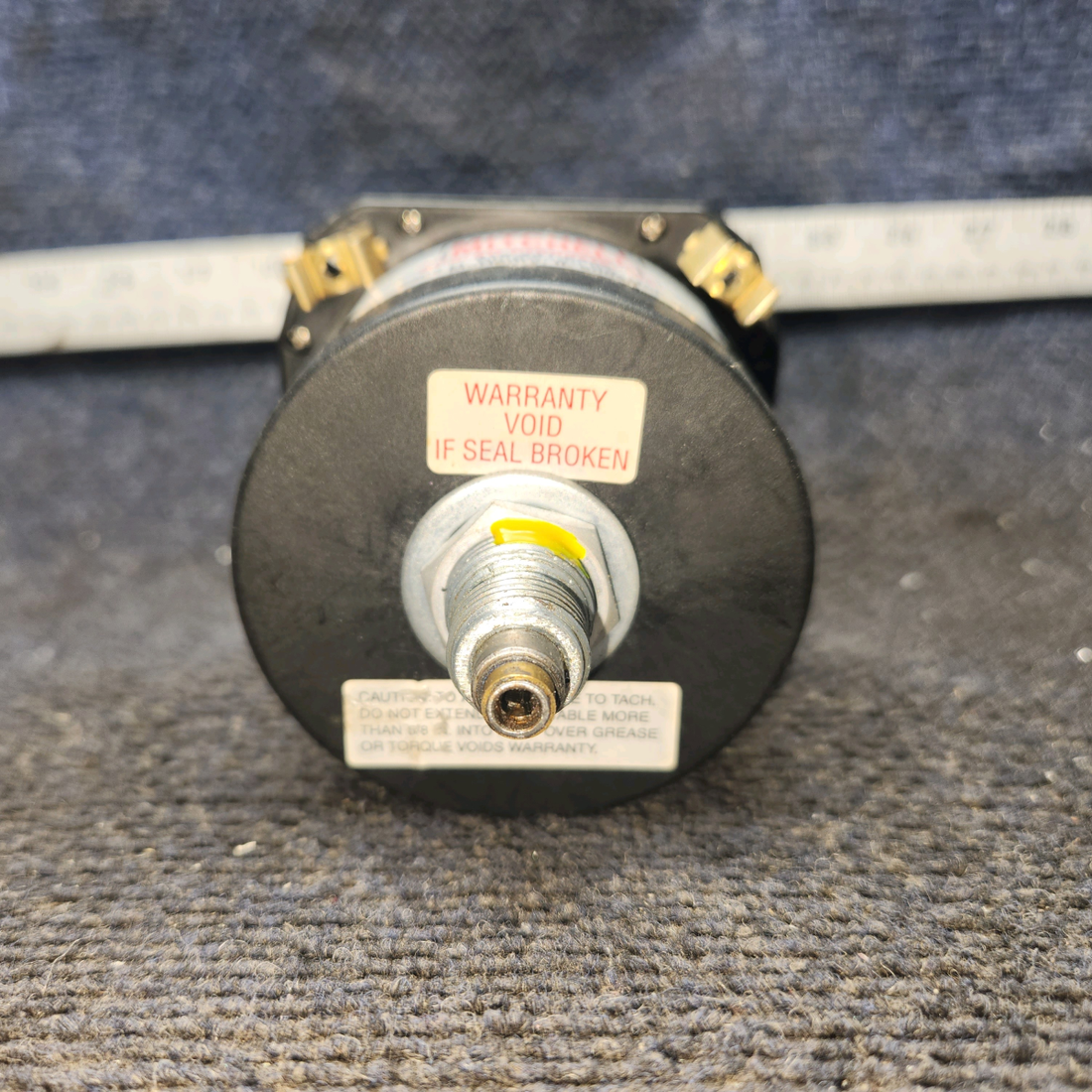 Used aircraft parts for sale, D1-112-5023 Mitchell Piper PA-28-140 RPM Recording Tachometer (Hours: 0081.8)