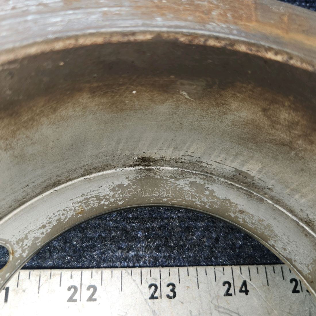 Used aircraft parts for sale, 164-26A Cleveland cessna 150G Brake Disc – 0.2345 in Thickness