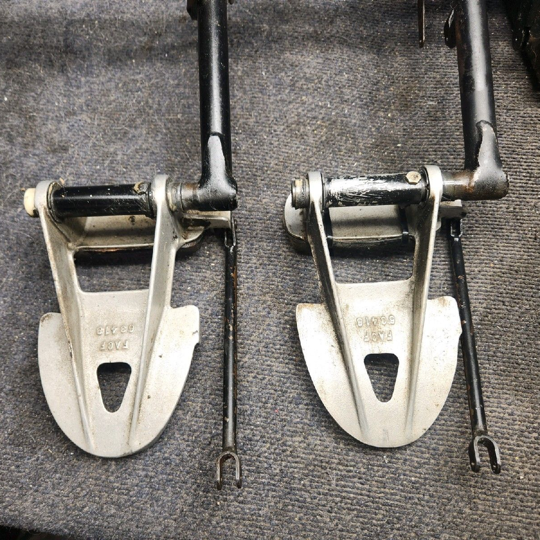 Used aircraft parts for sale, 63459-019 piper PA-28-181 Complete Rudder Pedal Assembly