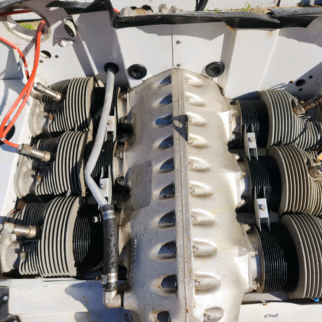 Used aircraft parts for sale, O-300-D Continental O-300-D Cessna 172E Aircraft Engine (Prop-Strike) 285OH