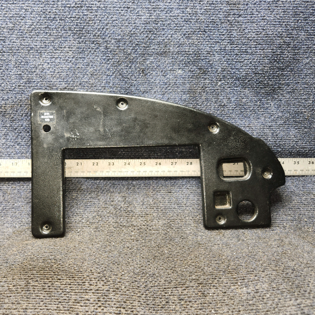 Used aircraft parts for sale, 69659-00 Piper PA32RT-300 Instrument Panel Cover - Upper Right