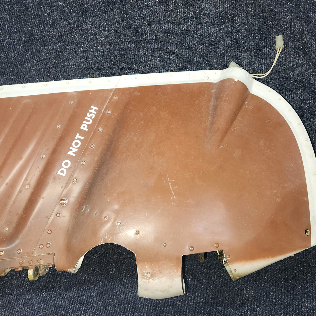 Used aircraft parts for sale, 460043-000 Mooney M20J Rudder Assembly W/ Horn