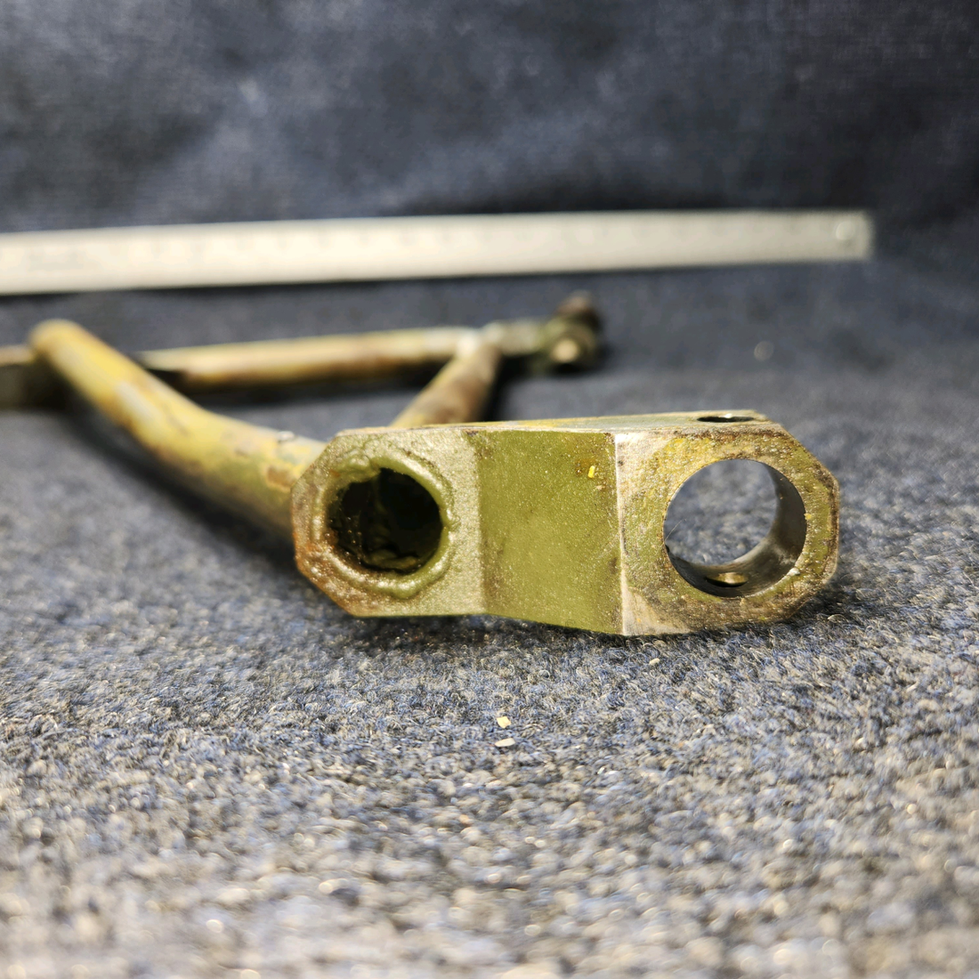 Used aircraft parts for sale, 169-810027-2 Beechcraft A24R Main Gear Retract Brace RH