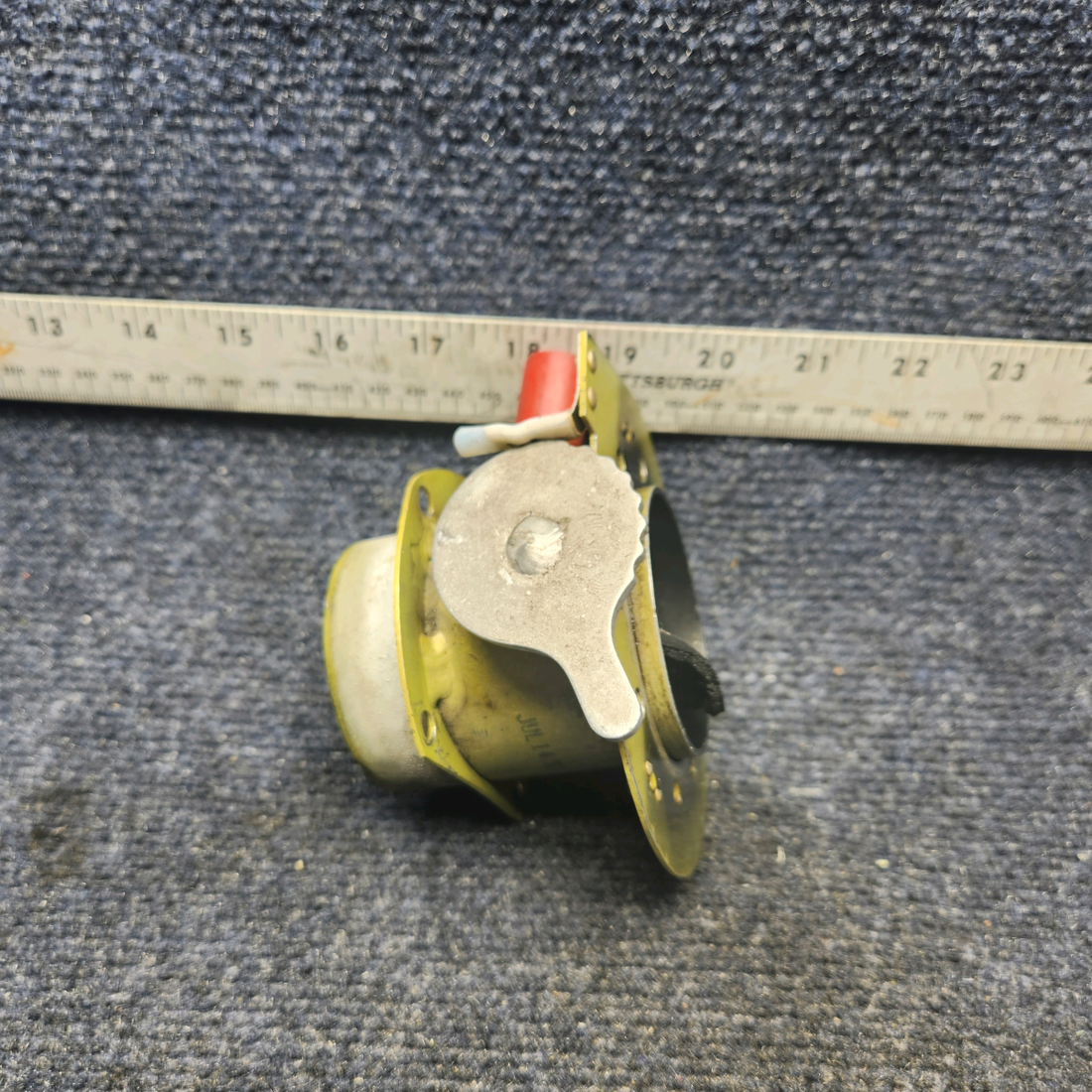 Used aircraft parts for sale, 68416-002 PIPER PA28-161 Warrior III CABIN AIR VENT VALVE ASSEMBLY FORWARD LH