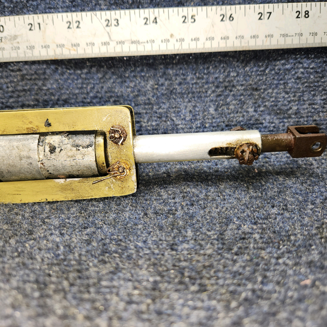 Used aircraft parts for sale, 169-380057-3 Beechcraft A24R Uplock Actuator Landing Gear