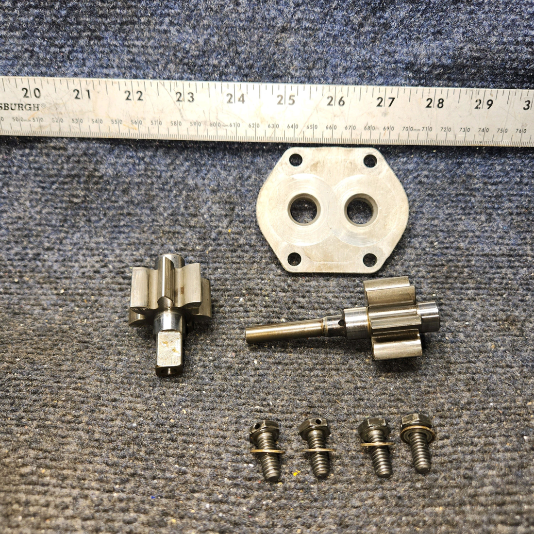 Used aircraft parts for sale, 23403, 35343, 23410 Continental C125, C145 & O300 Cessna 172F Oil Pump Kit