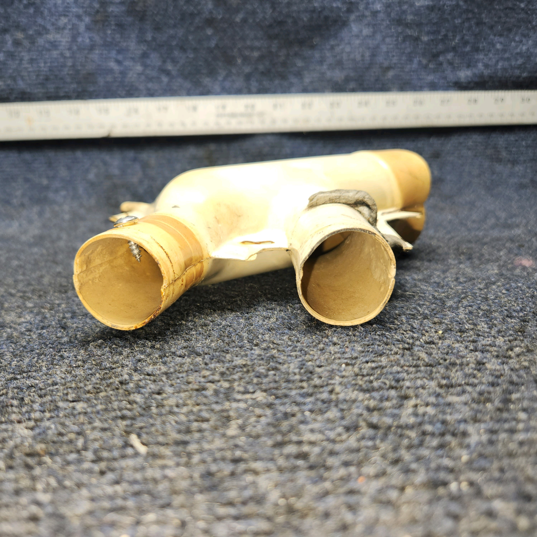 Used aircraft parts for sale, 69-554006-9 Beechcraft A23A Musketeer Custom III FRESH AIR FEED PLENUM