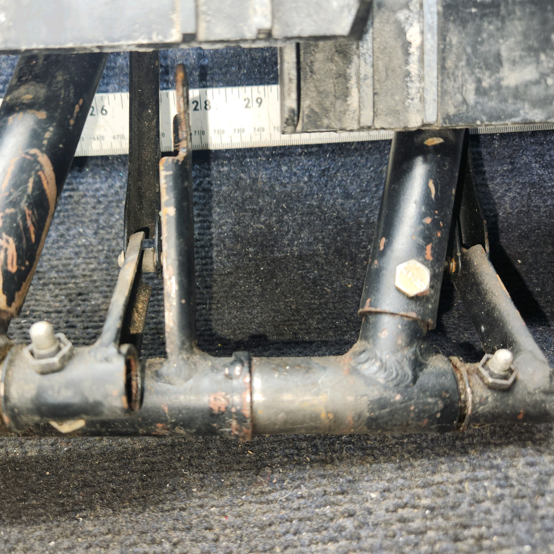 Used aircraft parts for sale, 1460501-5, 1460320-1, 1767014-3 cessna 150G Rudder and Brake Pedals
