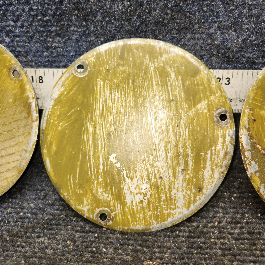 Used aircraft parts for sale, S225-1 Cessna 172 Inspection Cover Plate Set of 5