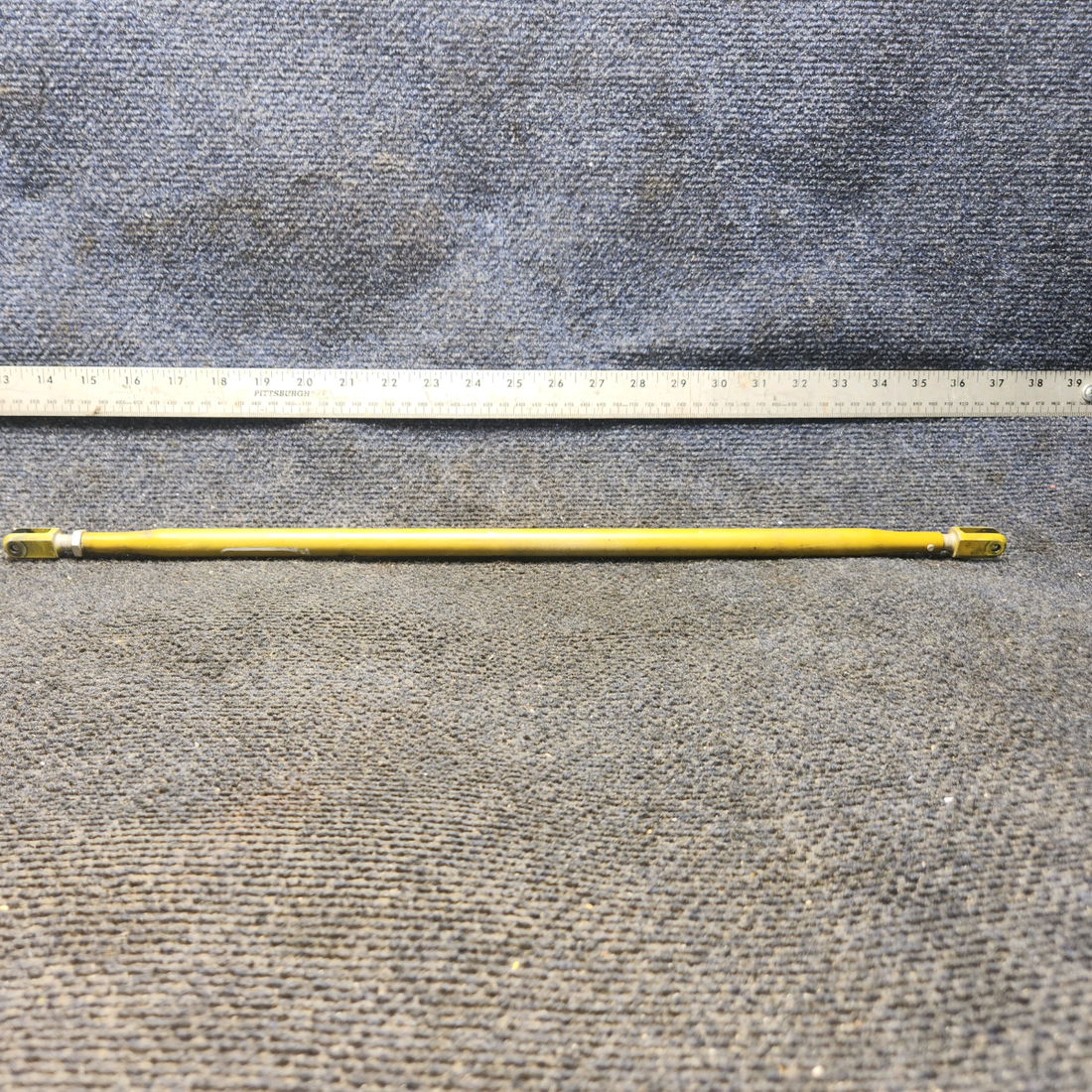 Used aircraft parts for sale, 35-524144-8 Beechcraft 35-33 Rudder Pedal Push Rod Tube