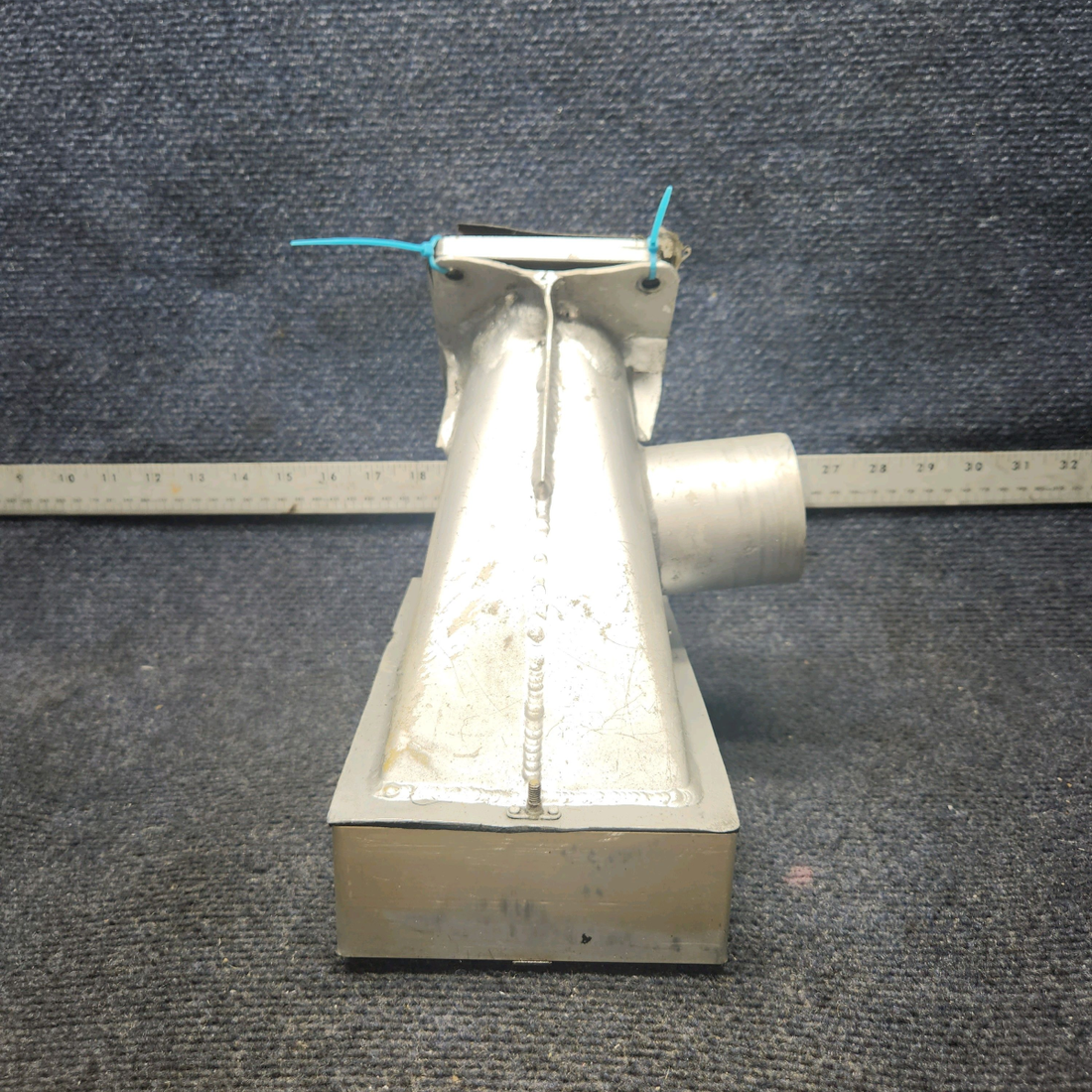 Used aircraft parts for sale, 169-910077-1 Beechcraft A24R Induction Air Duct Assembly