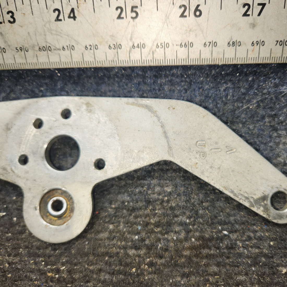Used aircraft parts for sale, 0432166-1 cessna 150G Elevator Bellcrank Assembly