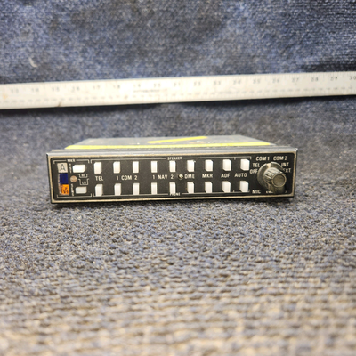 Used aircraft parts for sale, 066-1055-03 King KMA-24 Audio Panel
