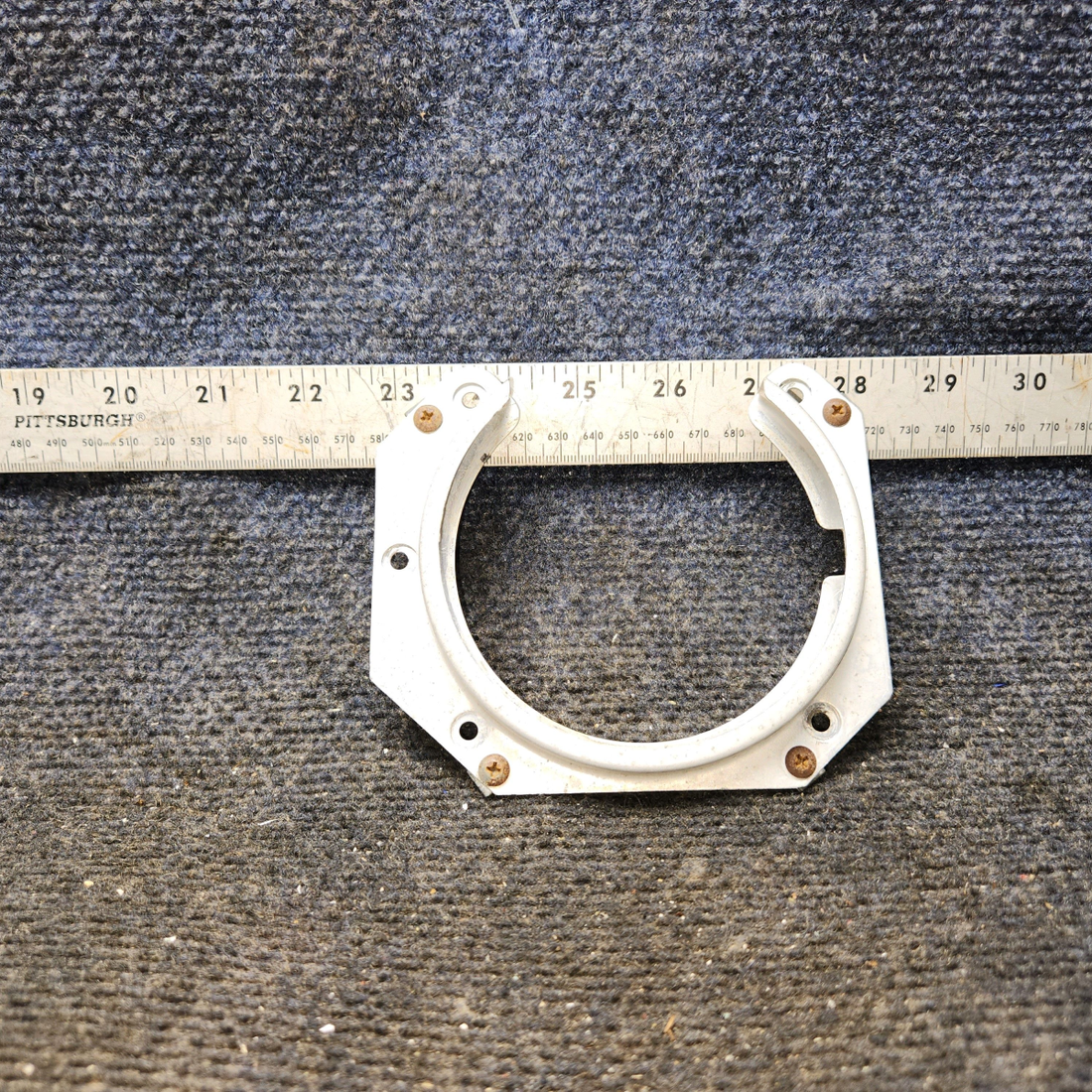 Used aircraft parts for sale, 0423542-6 Cessna 172E Landing Light Bracket Assembly