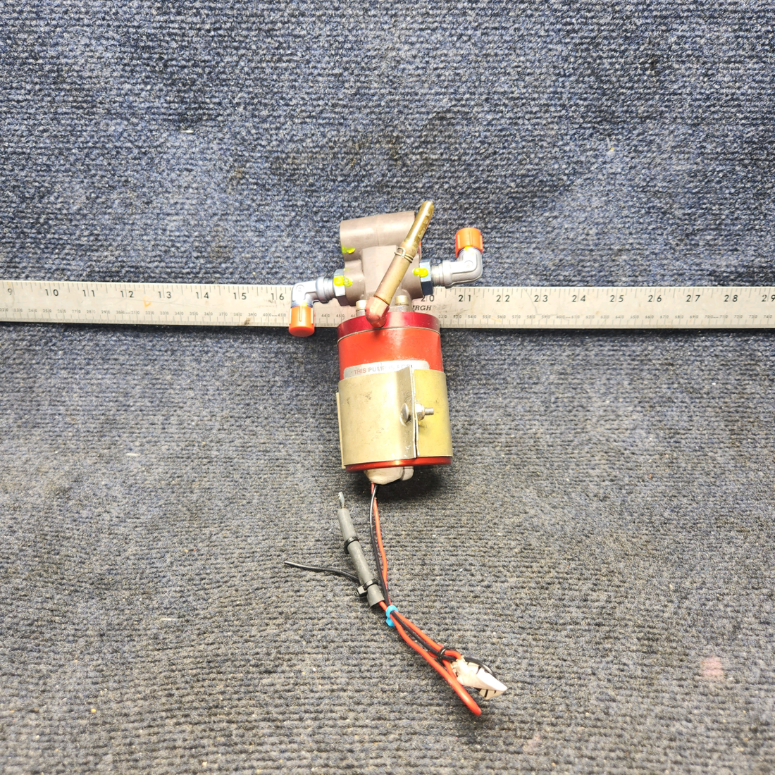 Used aircraft parts for sale, 1816-00-1NV Dukes Beechcraft A24R Dukes Fuel Pump (Volts: 12, Amps: 6)